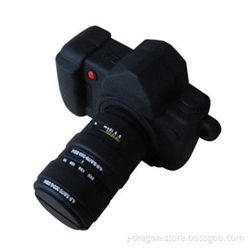 Camera USB Flash Drive with 1 to 32GB Storage, Emulational Design, Customized Orders Welcomed